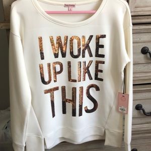 White long sleeve shirt